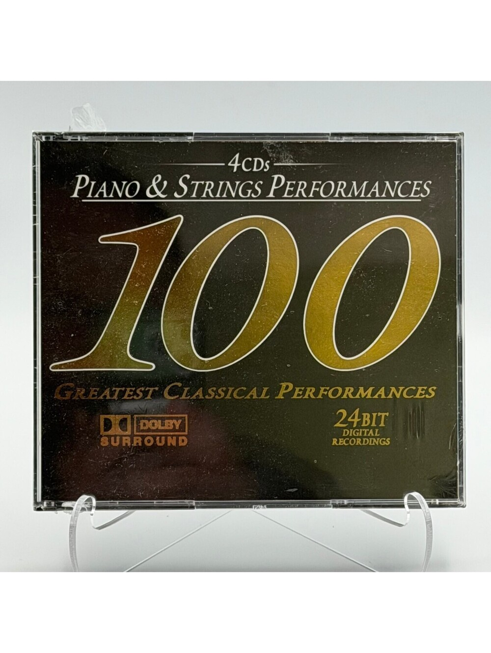 Various100 Greatest Classical Piano & Strings 4CD Set 2003 BCI Eclipse